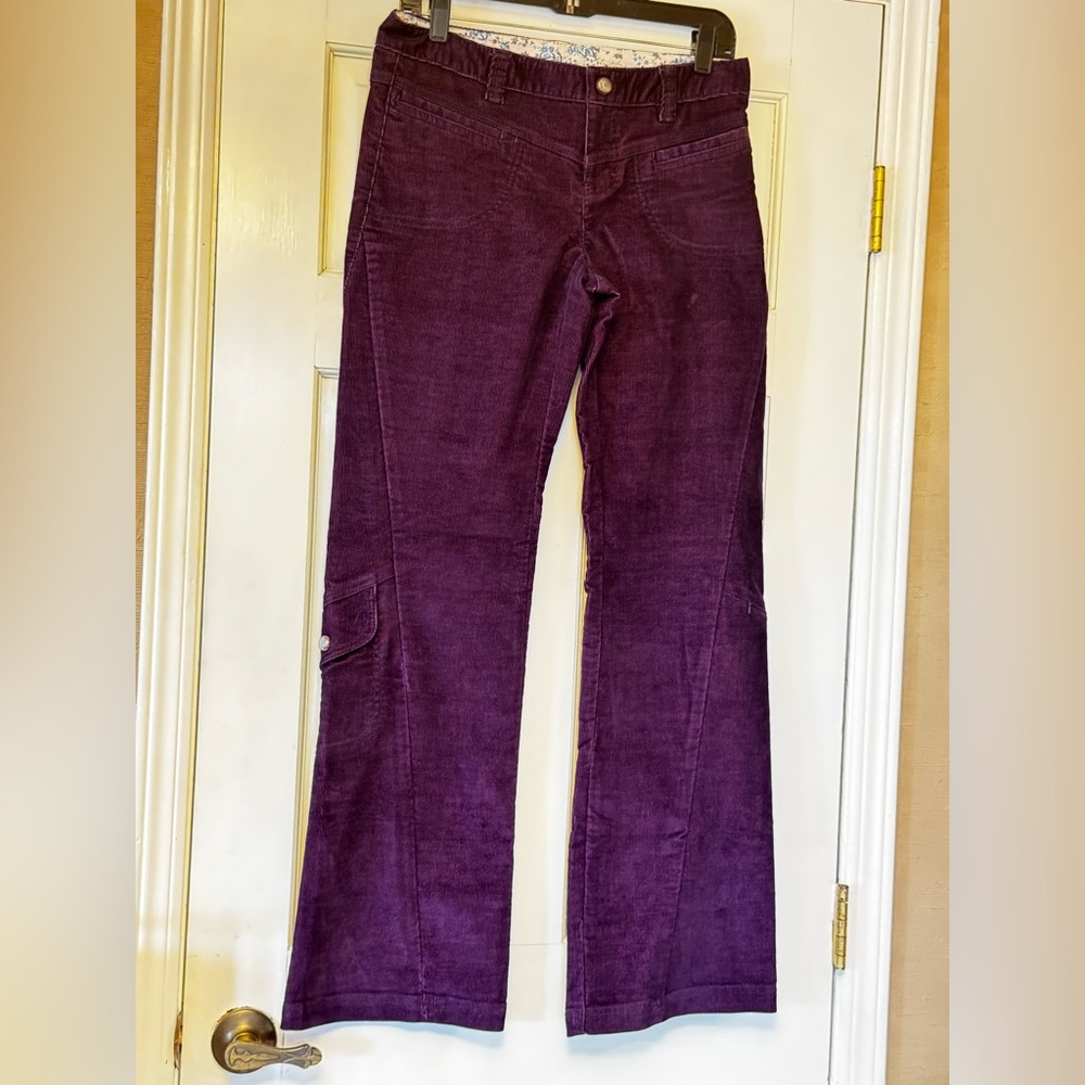 Athleta Deep‎ Purple Flare Pants